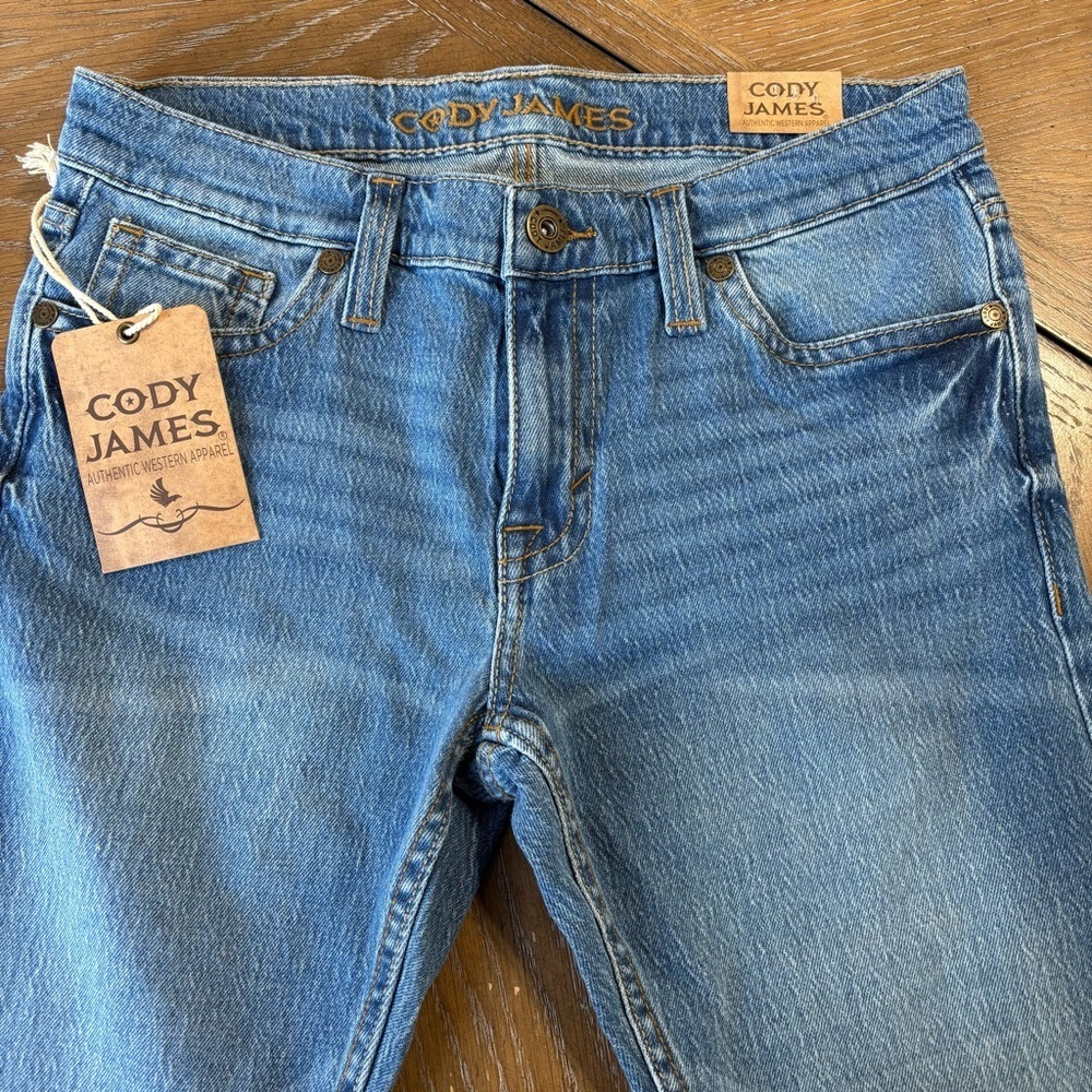 Cody James Men's Classic Blue Slim Jeans - Picture 6 of 6